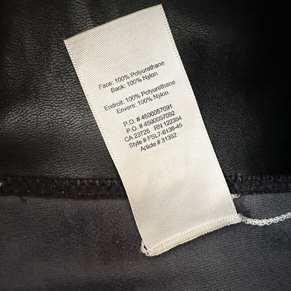 Wilfred Free Daria Faux Leather Leggings Size XS - Picture 9 of 11